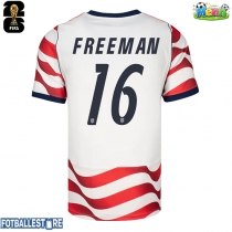 USA Alex Freeman #16 Hjemmedrakt VM 2026 Kortermet